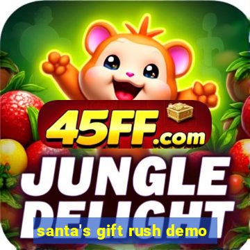 santa's gift rush demo